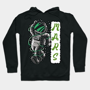 space man art mars Hoodie